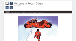 Desktop Screenshot of mercrecon.net