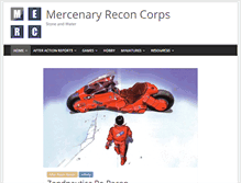 Tablet Screenshot of mercrecon.net